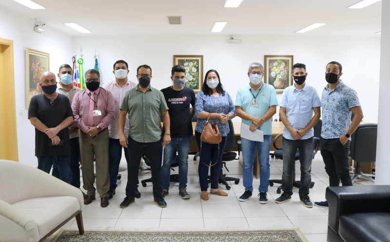 Prefeito Dr. Nakano recebe empresários para explicar novas medidas restritivas na cidade