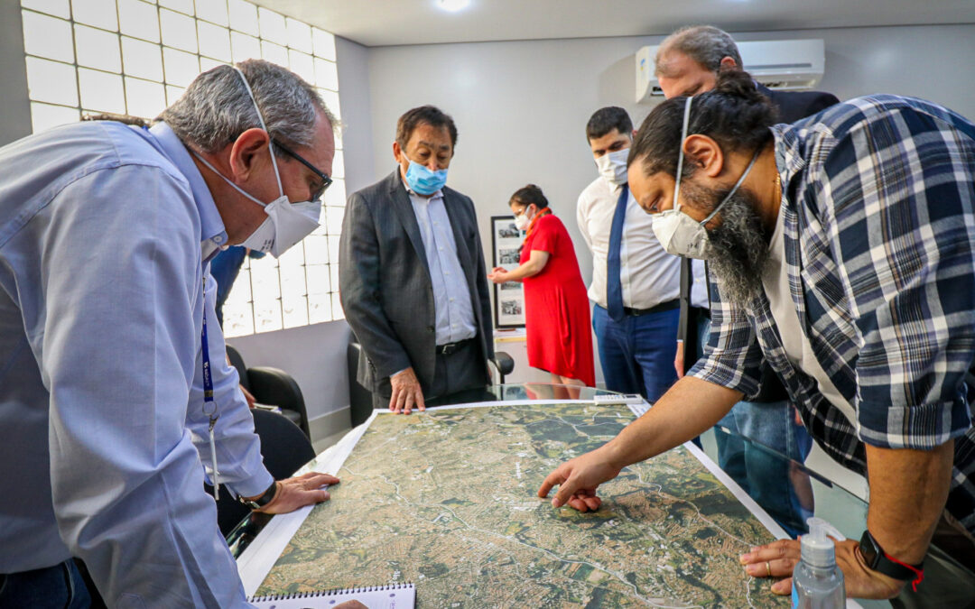 Aprígio recebe superintendente da SABESP para conhecer o Programa “Novo Pinheiros”