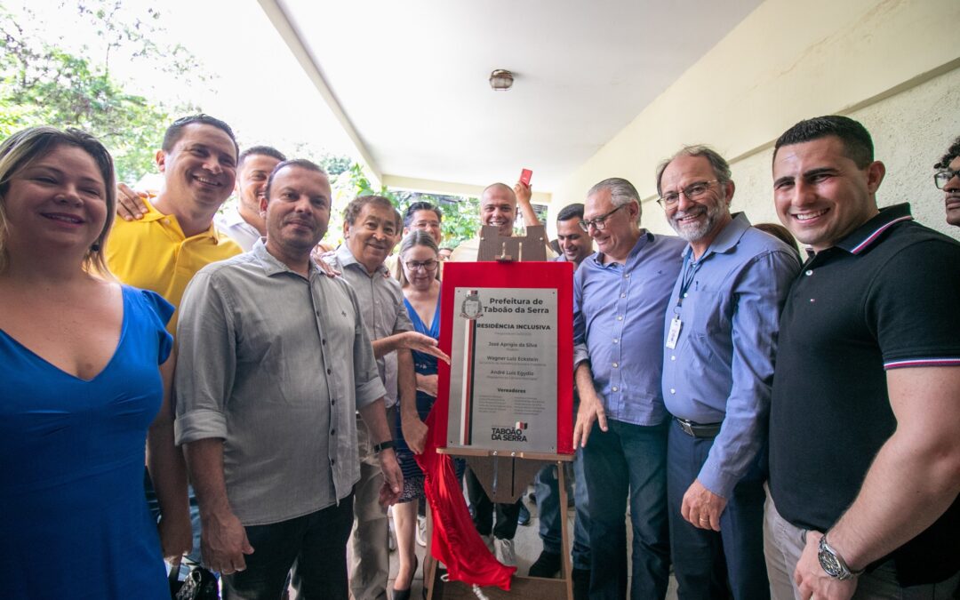 Prefeitura de Taboão da Serra inaugura oficialmente a Residência Inclusiva