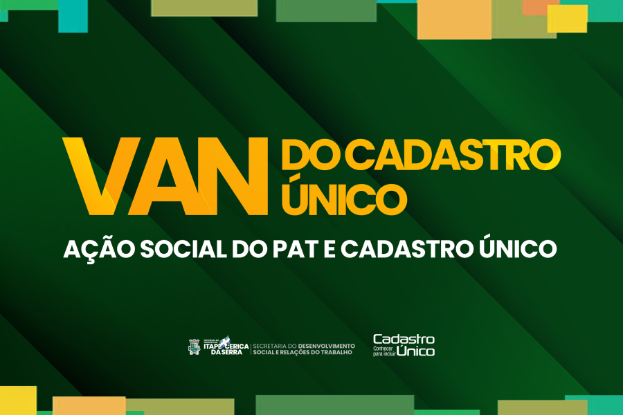Neste sábado, Van do CadÚnico atenderá na UBS Jardim Jacira
