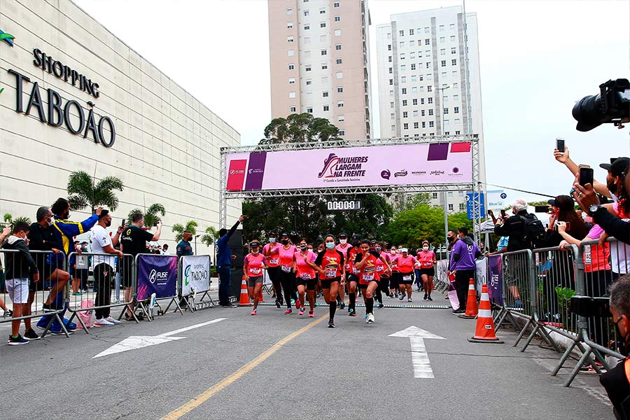 Taboão da Serra: 3ª edição da corrida Mulheres Largam na Frente continua com inscrições abertas