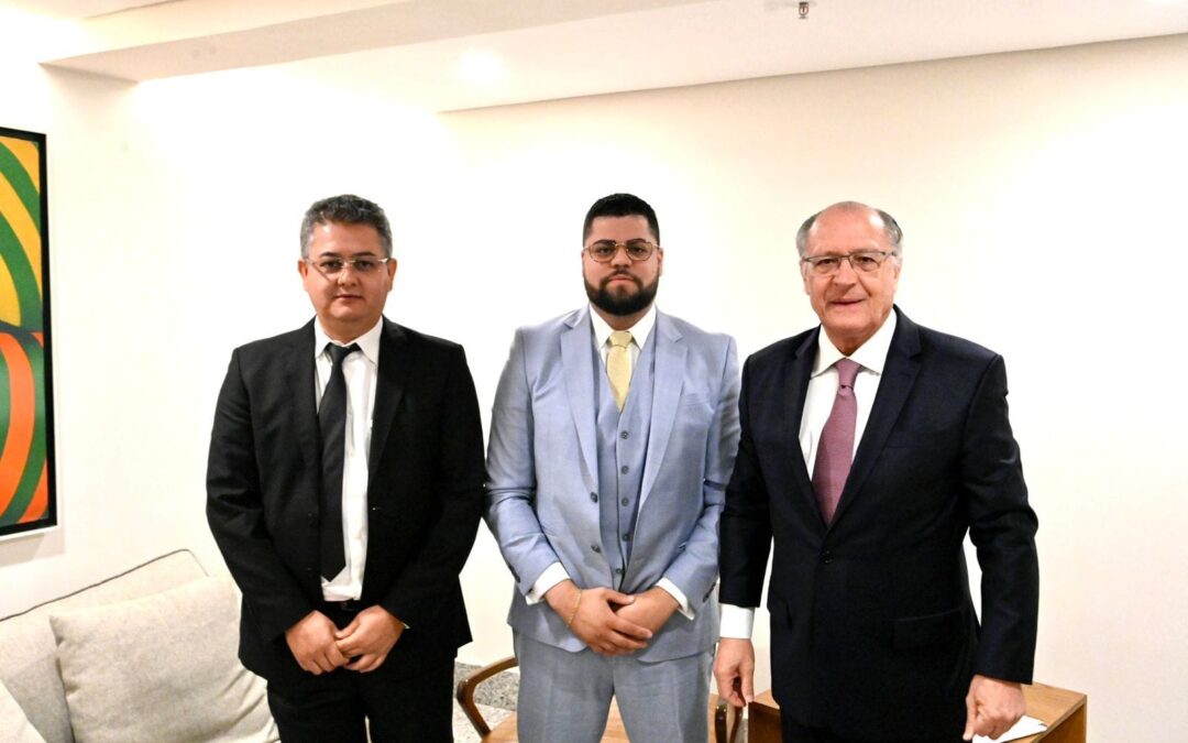 Secretário de Assuntos Jurídicos de Taboão da Serra se reúne com o vice-presidente Geraldo Alckmin