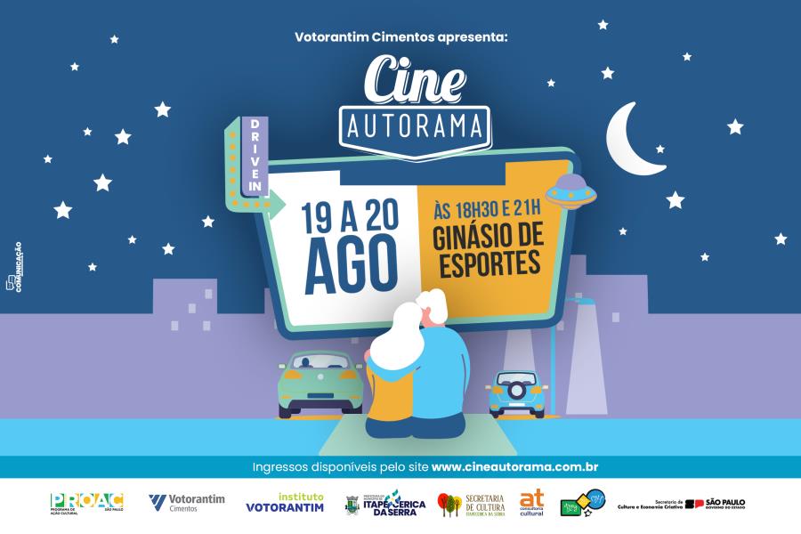 Cine Autorama exibe novas sessões de cinema drive-in em Itapecerica da Serra