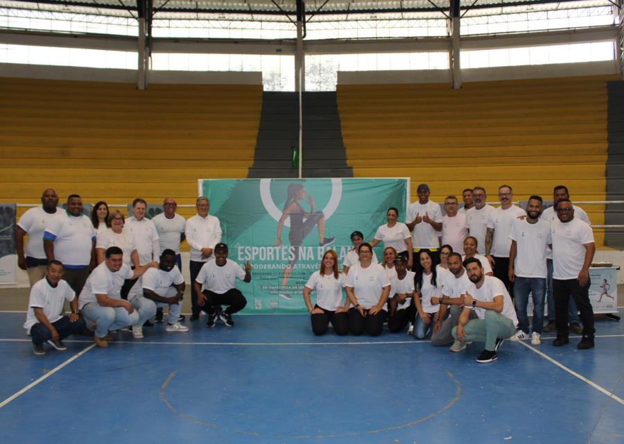 Ginásio de Esportes recebe projeto “Esportes na Balança”