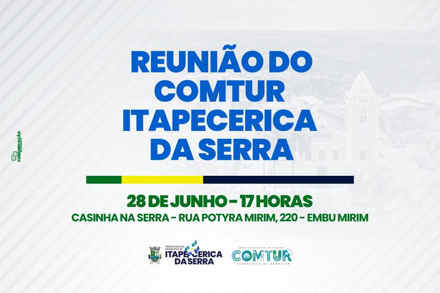 Conselho Municipal de Turismo se reúne nesta sexta-feira