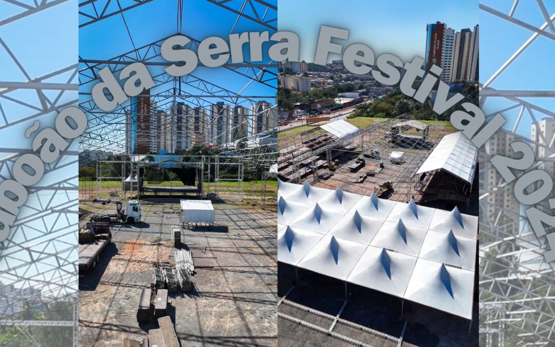 Quase tudo pronto para começar o Taboão da Serra Festival 2024