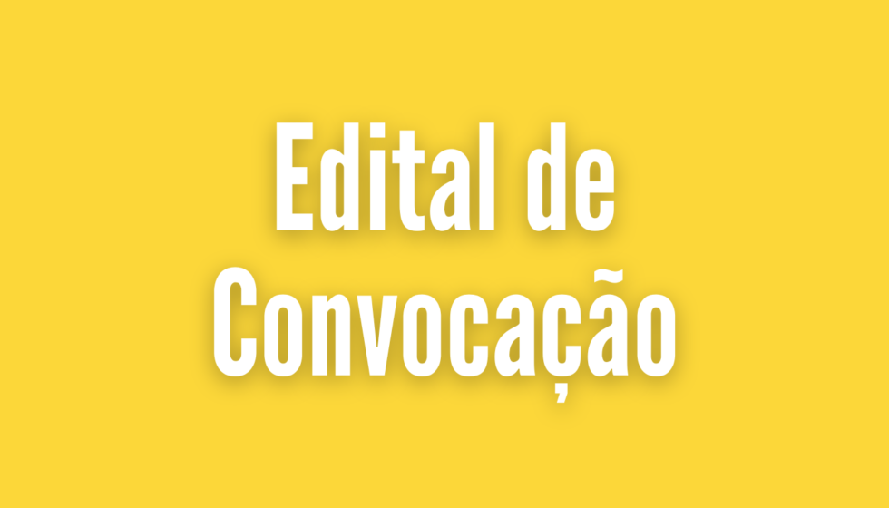 EDITAL DE CONVOCAÇÃO