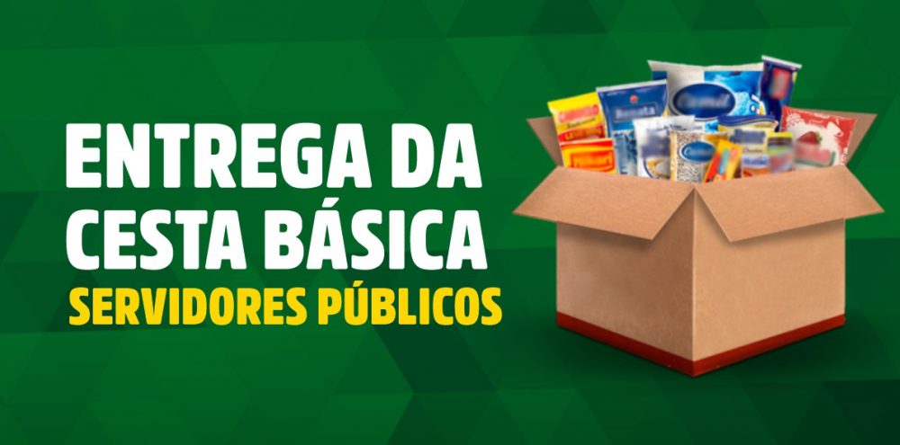A cesta básica do servidor esteve disponível para retirada entre os dias 16 e 22 de janeiro.