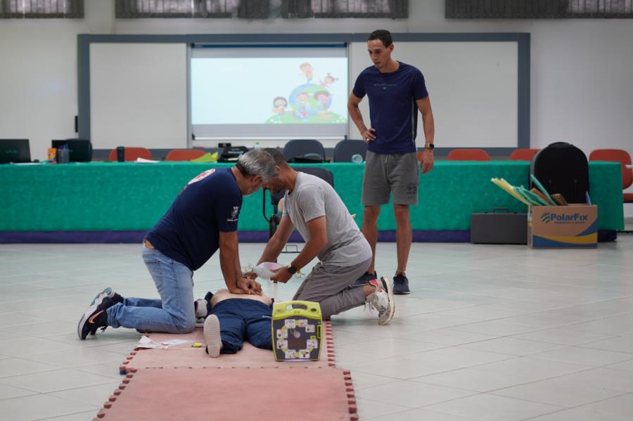 Professores da Rede Municipal participam de curso da Lei Lucas sobre primeiros socorros
