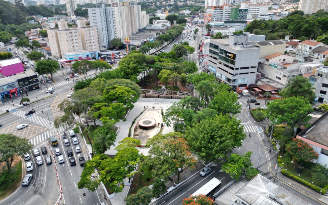 Obras da Praça Nicola Vivilechio são retomadas pela Prefeitura de Taboão da Serra