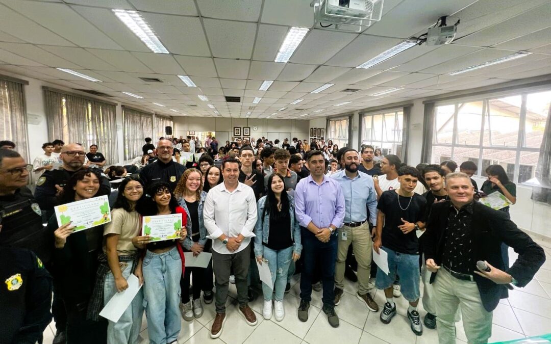 Educação Ambiental é tema central de encontro de estudantes na Prefeitura