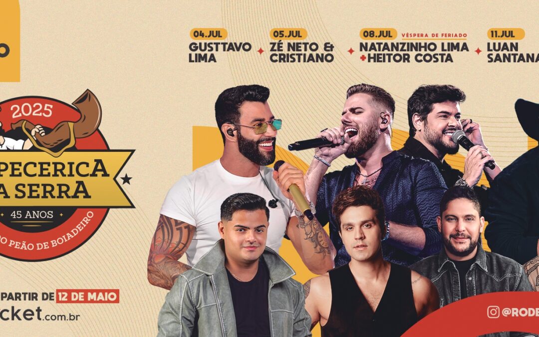 Itapecerica da Serra se prepara para o maior espetáculo do ano: Festa do Peão celebra 45 anos com superestrutura e shows de peso