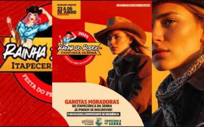 Rainha do Rodeio 2025: Inscrições estão abertas até o dia 6 de junho