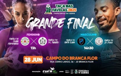 Taça das Favelas 2025: Campo do Jardim Branca Flor será palco da grande final do campeonato em Itapecerica da Serra