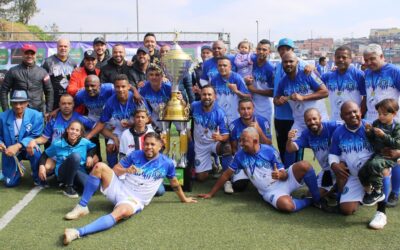É campeão! Parque Pirajuçara conquista Campeonato de Futebol Master 45