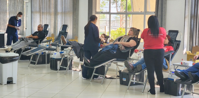 Complexo Administrativo da Prefeitura recebe ação para doação de sangue