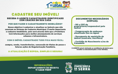 Prefeitura realiza visita a imóveis no Horizonte Azul para cadastramento do Imóvel Legal