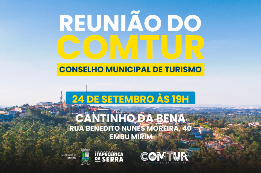 Conselho Municipal de Turismo realiza reunião no Cantinho da Bena