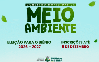 Eleição para o Conselho Municipal de Meio Ambiente, biênio 2026-2027