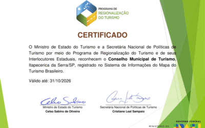 Itapecerica da Serra é inserida no Mapa do Turismo Brasileiro pelo MTur