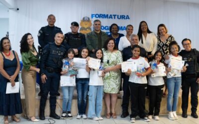 GCM de Taboão forma mais de 300 alunos através do programa Construindo o Amanhã
