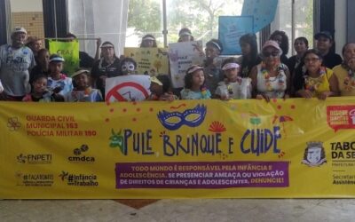 Campanha Pule, Brinque e Cuide reforça proteção de crianças e adolescentes durante o Carnaval