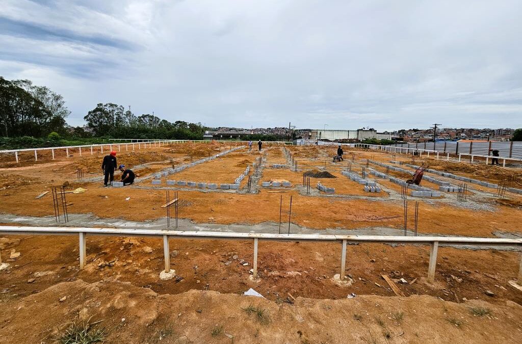 Obras da creche do Jardim do Éden avançam e entram em nova fase