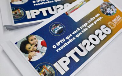 Primeira parcela e cota única do IPTU 2026 de Taboão da Serra vencem em 11 de março