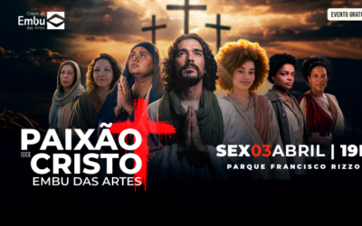 Encenação da Paixão de Cristo será realizada dia 3/4 no Parque Rizzo