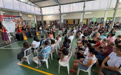 EMEB Heitor Villa Lobos recebe projeto Tocar & Encantar