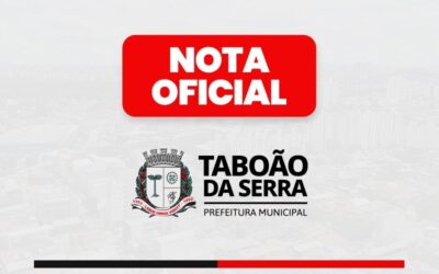 NOTA OFICIAL – Estudo Técnico no Parque Assunção