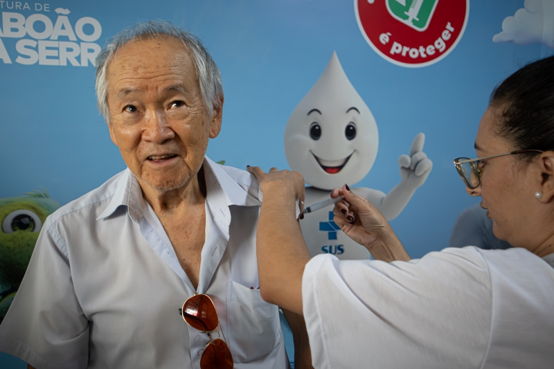 Secretaria Municipal de Saúde já aplicou mais de 1.200 vacinas contra a gripe