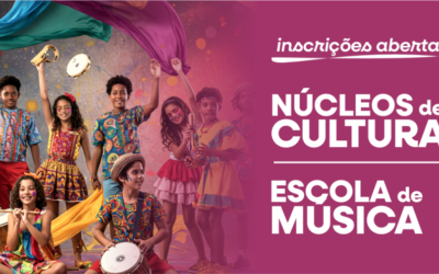 Inscrições abertas para cursos nos Núcleos de Cultura e Escola de Música