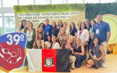 Taboão da Serra conquista menção honrosa no 39º Congresso de Secretários Municipais de Saúde do Estado de São Paulo