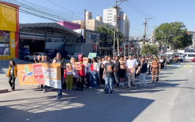 Taboão da Serra realizou a 2ª Caminhada Contra o Trabalho Infantil