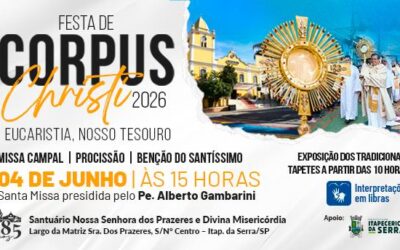 Itapecerica da Serra celebra Corpus Christi com mais de 50 anos de fé, arte e tradição