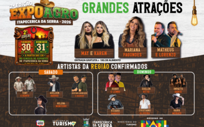 Expoagro Itapecerica da Serra 2026 promete reunir tradição, música e experiências rurais em grande evento no município
