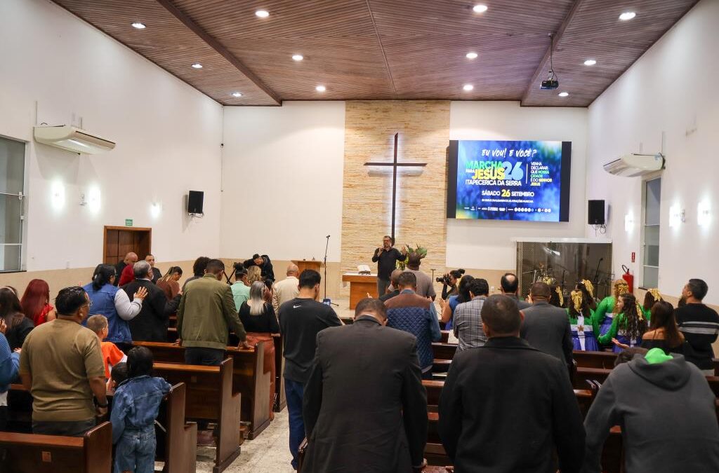 Marcha para Jesus 2026 inicia mobilização com lançamento da programação preparatória em Itapecerica da Serra