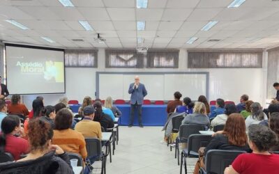 Prefeitura promove palestra sobre assédio moral e reforça compromisso com a ética no ambiente de trabalho