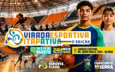 2ª Virada Esportiva ItapAtiva reúne diversas atividades; destaque para a reinauguração do Ginásio