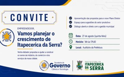 Prefeitura promove encontro com empreendedores para discutir desenvolvimento econômico e propostas para o Plano Diretor