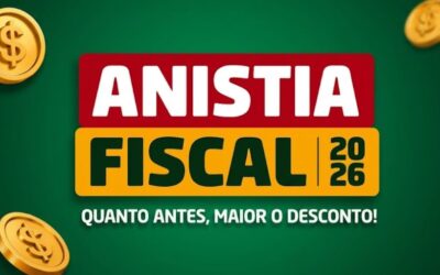 Anistia Tributária já começou