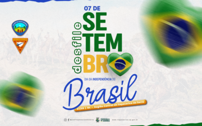 Desfile de 7 de Setembro será realizado nas ruas centrais da cidade