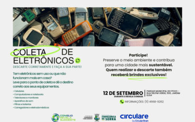 Secretaria de Meio Ambiente participa de ação de coleta de eletroeletrônicos no Revela Conisud