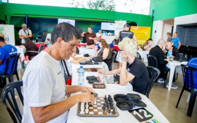 Etapa Sudeste da Copa Brasil de Xadrez para Deficientes Visuais reúne 62 atletas em Taboão da Serra