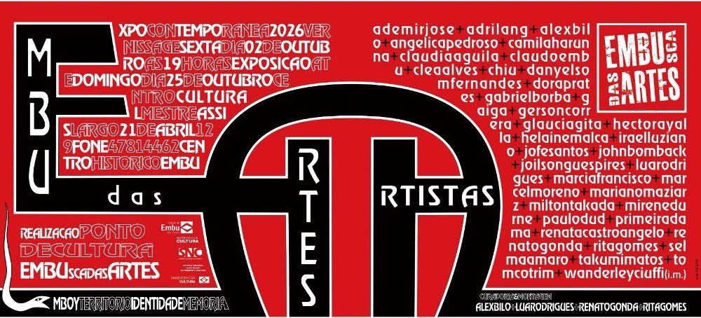 ‘ExpoContemporânea 2026’ estreia no dia 2/10 com mais de 30 artistas