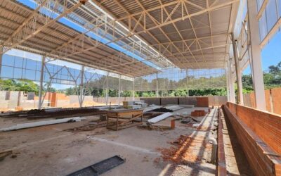 Obras da Escola Modelo no Sítio dos Patos avançam