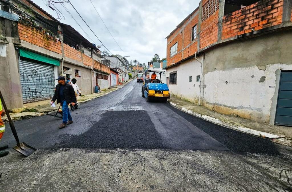 Programa Asfalto Novo avança na região do Jardim Jacira
